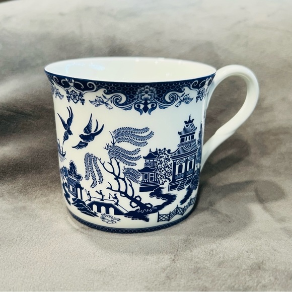 Stechcol Dining Stechcol Blue Willow Asian Design Gracie Bone